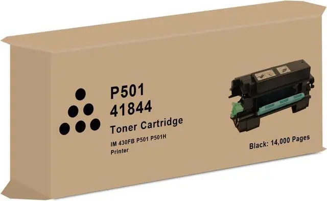 Main image of Ennovor P501 1 Pack Black Toner Cartridge Compatible with Ricoh IM 430FB P501 P501H Printer (418446)
