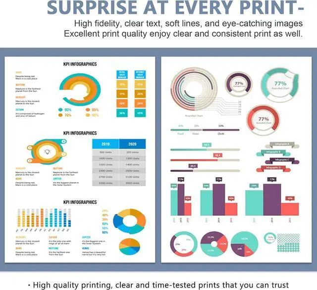 Alt view image 4 of 7 - TK-582 / TK582 Toner Cartridge (1-Pack, Yellow) - Compatible TK-582Y Yellow Toner Cartridge 1T02KTAUS0 (up to 3,100 Pages) Replacement for Kyocera FS-C5150DN P6021CDN Printer