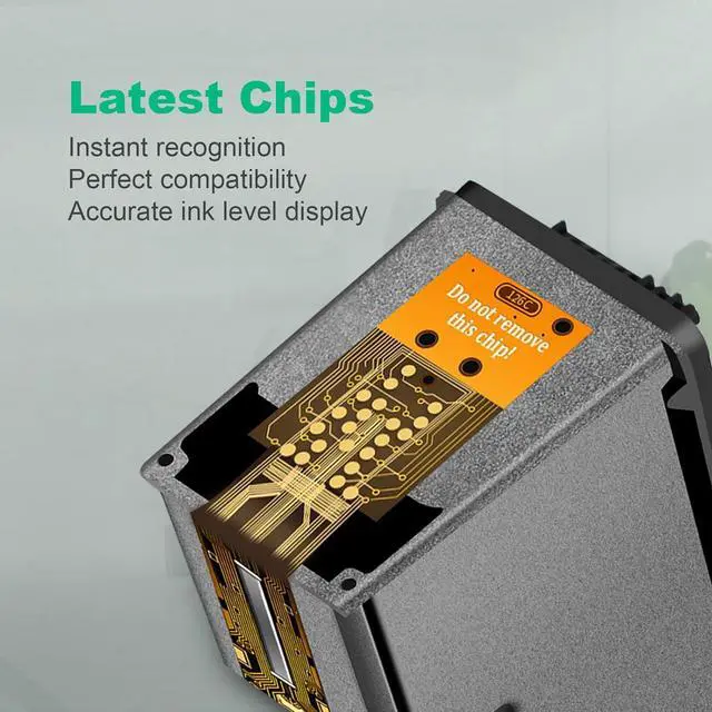 Alt view image 5 of 7 - Remanufactured Ink Cartridges Replacement for HP 67 XL 67XL 67XXL for DeskJet 2700 2755 4155e 4155 Envy 6055e 6455e 6400 6055 6075 Envy Pro 6452 6458 6475 Printers (6 Black, 6 Tri-Color)