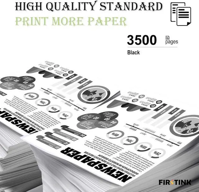Alt view image 3 of 6 - High Yield 132 Black Toner Cartridge 132P Black Toner Cartridge Replacement for 132 P and 132 MF Printers