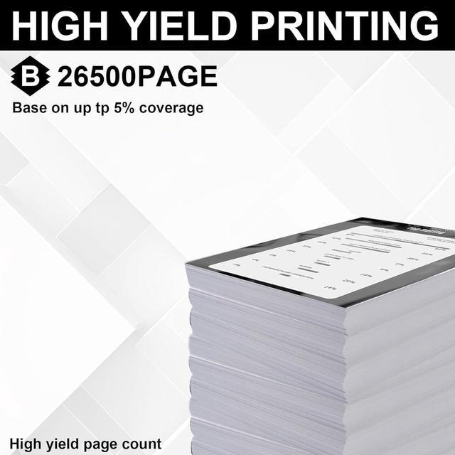 Alt view image 3 of 6 - AltaLink C8030 Toner Cartridge (1-Pack, Black), 006R01697 Replacement for Xerox AltaLink C8030 C8035 C8045 C8055 C8070 Printers