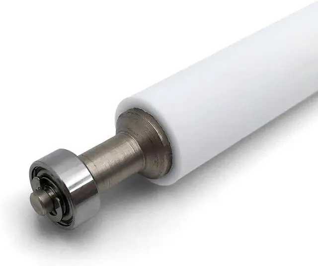 Alt view image 3 of 5 - P1046696-059 Pinch and Peel Rollers for Ze bra ZE500-4 Thermal Bar code Printer RH&LH 203dpi 300dpi