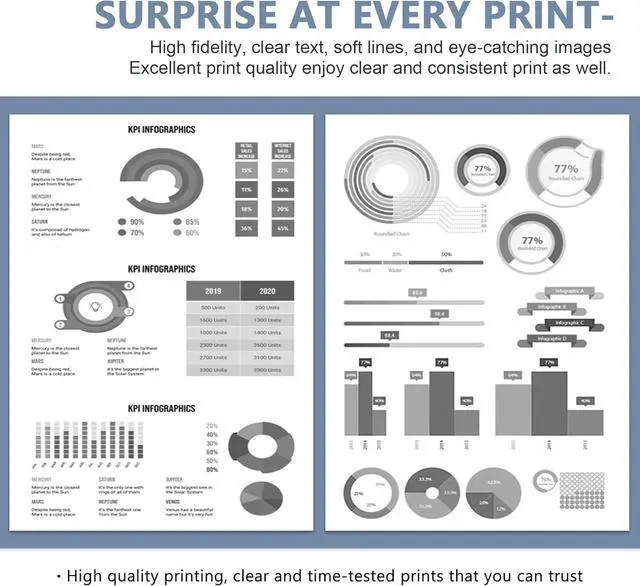 Alt view image 4 of 7 - TK-592 / TK592 Toner Cartridge (1-Pack, Black) - Lovn Compatible TK-592K Black Toner Cartridge 1T02KV0US0 Replacement for Kyocera Ecosys M6026cidn M6526cidn P6026cdn FS-C2026MFP FS-C2126MFP Printer