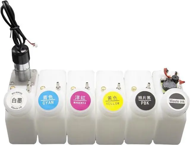Main image of Ennovor 260ML Ink Tank Continuous Supply Ink System with Stirring Motor Alarm Float Sensor Ink Bottle Ink Cartridge