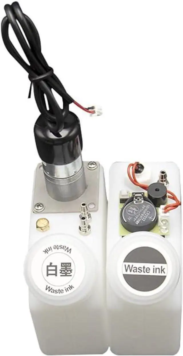 Alt view image 3 of 7 - Ennovor 260ML Ink Tank Continuous Supply Ink System with Stirring Motor Alarm Float Sensor Ink Bottle Ink Cartridge