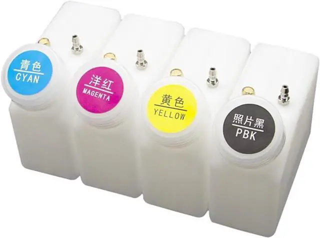 Alt view image 5 of 7 - Ennovor 260ML Ink Tank Continuous Supply Ink System with Stirring Motor Alarm Float Sensor Ink Bottle Ink Cartridge