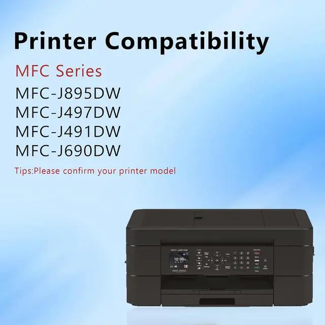 Alt view image 2 of 7 - LC3013 BK/C/M/Y Ink Cartridges Compatible for LC-3013 XL Ink Replacement for Brother LC3013 LC3011 LC3013XL Ink Cartridge MFC-J895DW MFC-J497DW MFC-J491DW MFC-J690DW Printer (4BK/2C/2M/2Y, 10-Pack)