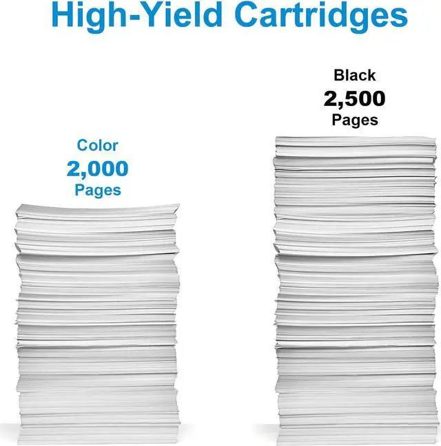 Alt view image 4 of 6 - Ennovor BUEGOO 124A Toner Cartridge Compatible for 124A Q6000A Q6001A Q6002A Q6003A for 1600 2600 2600n 2605 2605dn 2605dnt CM1015 CM1017 MFP Printer(Black Cyan Magenta Yellow,4 Pack)