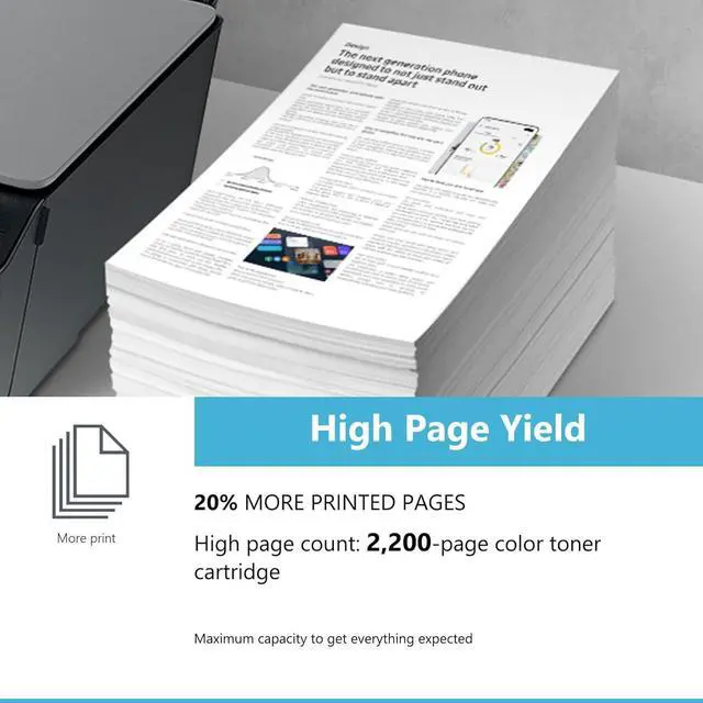 Alt view image 3 of 6 - Phaser 6180 / 6180 MFP Cyan Toner Cartridge 1 Pack (2,200 Pages) - Compatible 113R00719 Toner Cartridge Replacement for Xerox Phaser 6180 6180N 6180DN 6180MFP-D 6180MFP-N Printer
