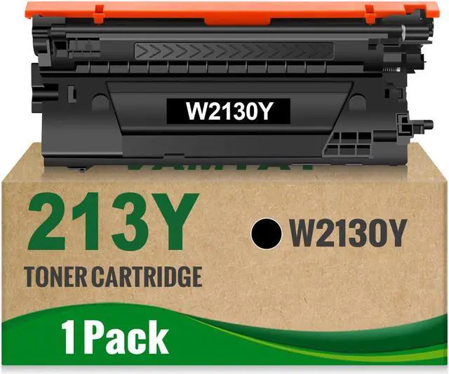 Main image of Remanufactured 213Y 213A 213X Extra High Capacity Toner Cartridge Replacement for W2130Y for HP 5700 6700 6701 MFP 5800 MFP 6800 MFP 6801 Printer (1 Black)