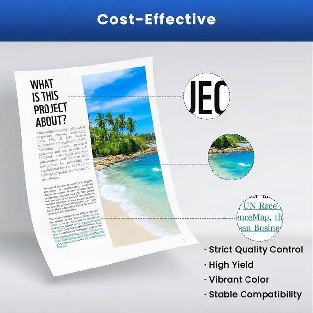 Alt view image 4 of 6 - 747 Ink Cartridges Bundle 300ml (Chromatic Green, Chromatic Blue, Gray) Replacement for HP DesignJet 747 P2V84A P2V85A P2V86A Ink for DesignJet Z9+ Large Format Printers, 3-Pack 747 Cartridges