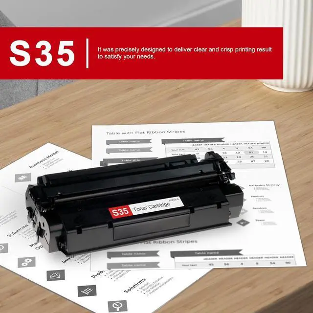 Alt view image 4 of 6 - 2 Pack S35 High-Yield Black Toner Cartridge : PINOS Compatible S35 Toner Replacement   imageCLASS D320 D340 D310 D383 FAXPHONE L170 L360 L380 LaserClass 310 320 PC-D320 D340 Printer Toner