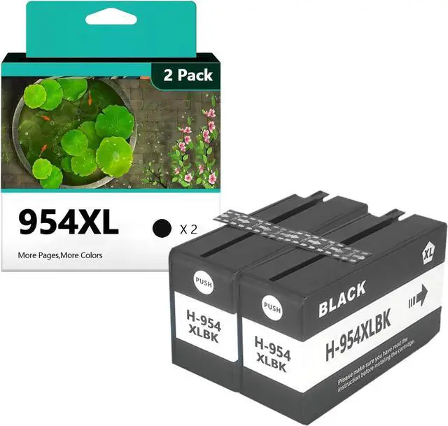 Main image of 954XL Ink Cartridges Compatible   954 954XL Ink Cartridge   OfficeJet Pro 7720 7730 7740 8210 8218 8710 8715 8718 8720 8725 8728 8730 8740 Printers 2 Black