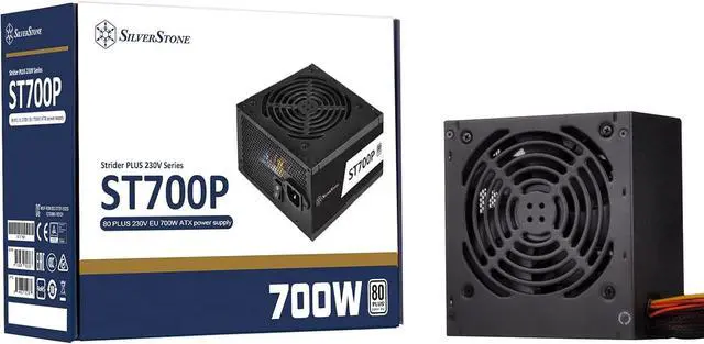Main image of Silverstone ST700P, 80 Plus 230V EU 700W ATX Power Supply, SST-ST700P