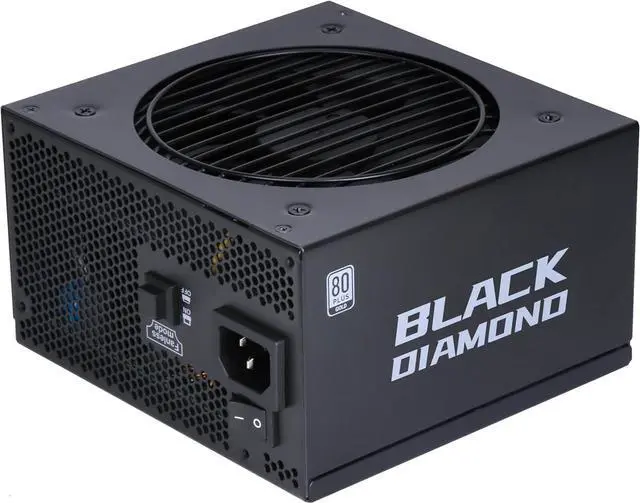 Alt view image 6 of 7 - SAMA Black Diamond 1000W 80plus Gold PC Power Supply 80Plus Gold Certified Full Modular with 14CM Silent Fan PCI-e 5.0 12VHPWR 10 Year Warranty