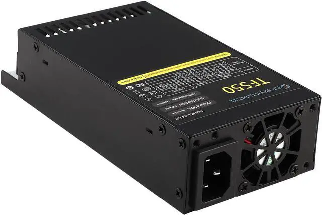Alt view image 5 of 7 - Flex ATX 550W Power Supply Fully Modular PSU Full Voltage 110/220V AC for POS AIO System Desktop Gaming Server Small Form Factor Mini ITX Computer Power Supplies (TF550B)