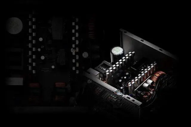 Alt view image 5 of 5 - XPG Pylon 550W 80 Plus Bronze Certified 120mm Fluid Dynamic Bearing Fan Power Supply (PYLON550B-BKCUS)