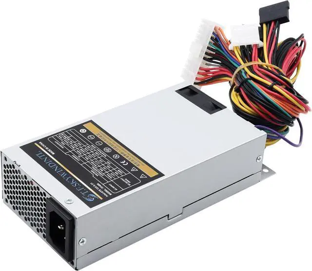 Alt view image 2 of 7 - Flex ATX Power Supply 350W - Small 1U PSU for Mini ITX, POS, Server, Game Console - Hi-Efficiency, Low-Noise, Stable Power Delivery, Non-Modular, Full Voltage Range