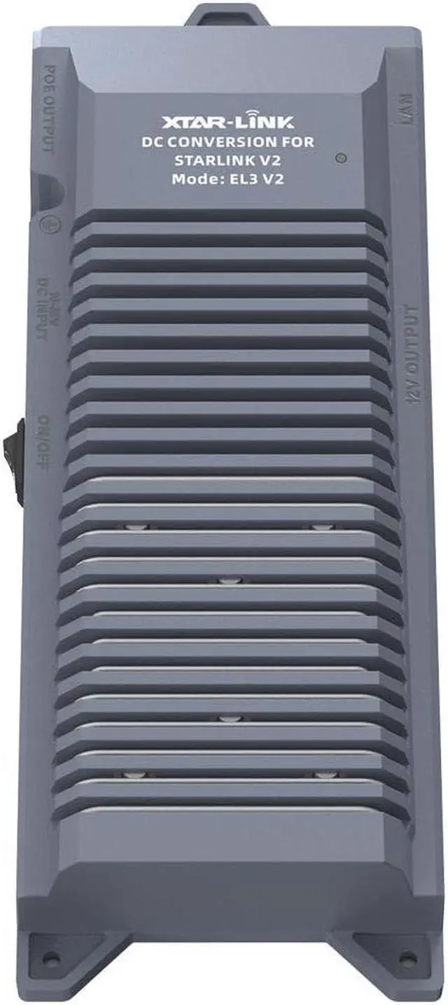 Alt view image 6 of 6 - XTAR-Link EL3 V2- DC Power Supply for Starlink Standard ACTUATED (Gen 2),12V to 48V DC Power Supply,Reduce Power Consumption (EL3 V2 Set)