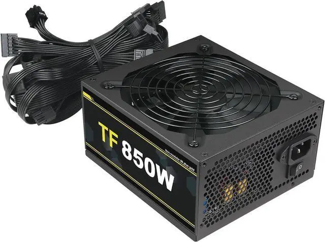 Alt view image 2 of 7 - 850W Power Supply Full Voltage 100-240V Active PFC Gaming PSU Computer Power Supplies Non-Modular 80 Plus Gold Power Supply for Desktop PC Server
