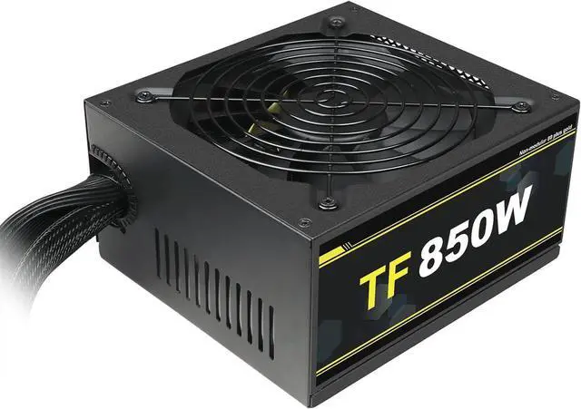 Alt view image 3 of 7 - 850W Power Supply Full Voltage 100-240V Active PFC Gaming PSU Computer Power Supplies Non-Modular 80 Plus Gold Power Supply for Desktop PC Server