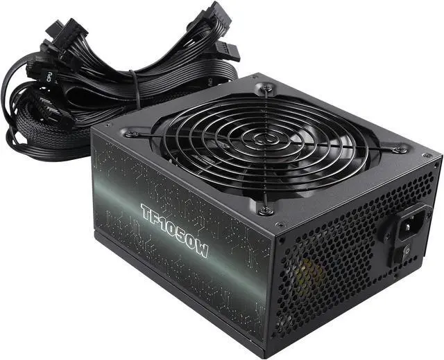 Main image of 1050W Power Supply Full Voltage 100-240V Active PFC Gaming PSU ATX Computer Power Supplies Non-Modular 80 Plus Bronze for Desktop PC Server