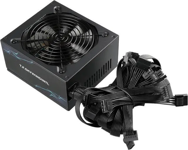 Alt view image 6 of 7 - 1050W Power Supply Full Voltage 100-240V Active PFC Gaming PSU ATX Computer Power Supplies Non-Modular 80 Plus Bronze for Desktop PC Server
