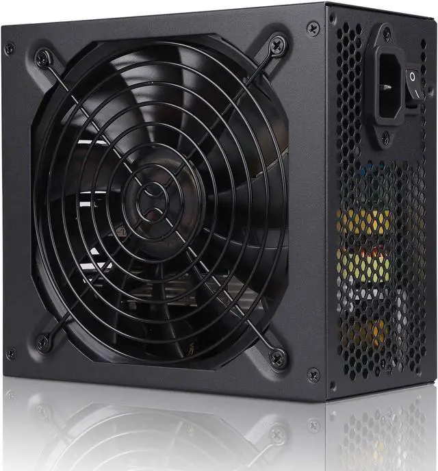 Alt view image 7 of 7 - 1000W Power Supply 80 Plus Gold Full Voltage 110-230V Active PFC Gaming PSU Non Modular Design Standard ATX Computer Power Supplies with 140MM Ultra Quiet Cooling Fan for Desktop PC Server