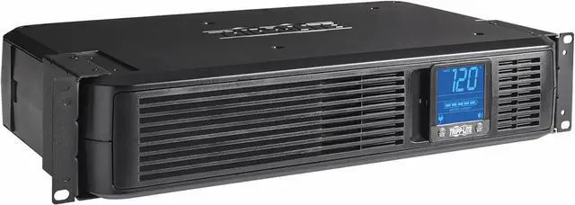 Main image of Tripp Lite SMART1500LCD 1500VA UPS Smart Battery Backup & Surge Protector, 900W, 8 Outlets & KVM Switch USB Server Interface Unit Virtual Media HD15 USB RJ45(B078-101-USB-1)