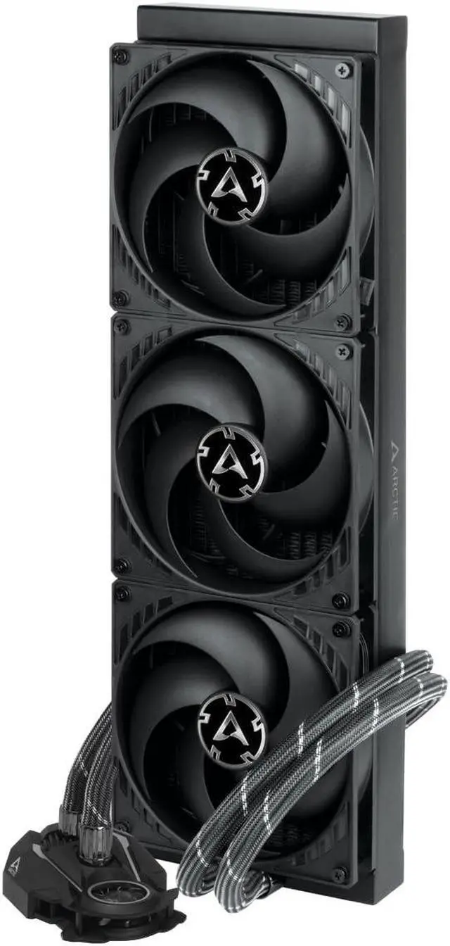 Main image of ARCTIC Liquid Freezer III 420 - CPU AIO Water Cooler, Water Cooling PC, Intel & AMD, Efficient PWM-Controlled Pump, Fan: 2001700 RPM, LGA1851 and LGA1700 Contact Frame - Black