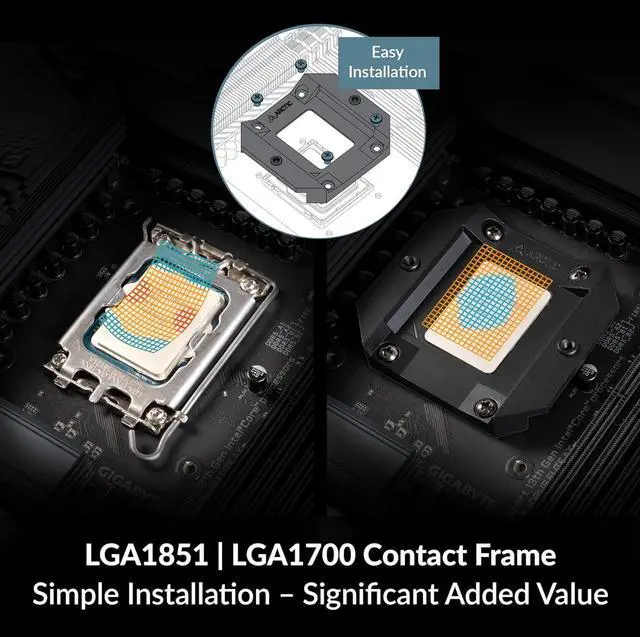 Alt view image 5 of 7 - ARCTIC Liquid Freezer III 280 A-RGB - CPU AIO Water Cooler, Water Cooling PC, Intel & AMD, Efficient PWM-Controlled Pump, Fan: 2001900 RPM, LGA1851 and LGA1700 Contact Frame - Black