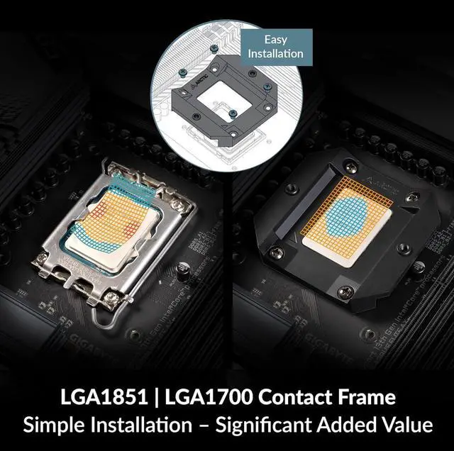 Alt view image 7 of 7 - ARCTIC Liquid Freezer III 360 A-RGB - CPU AIO Water Cooler, Water Cooling PC, Intel & AMD, Efficient PWM-Controlled Pump, Fan: 2002000 RPM, LGA1851 and LGA1700 Contact Frame - Black