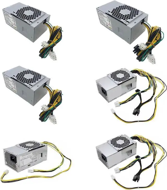 Alt view image 5 of 7 - Desktop Computer Power Supply 6P+4P+8P for Small Form Factor Quiet Operate 180W/250W/300W/500W/550W/600W