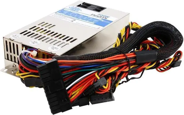 Alt view image 3 of 5 - Athena Computer Power AP-MFATX50P8 500W Flex ATX Power Supply