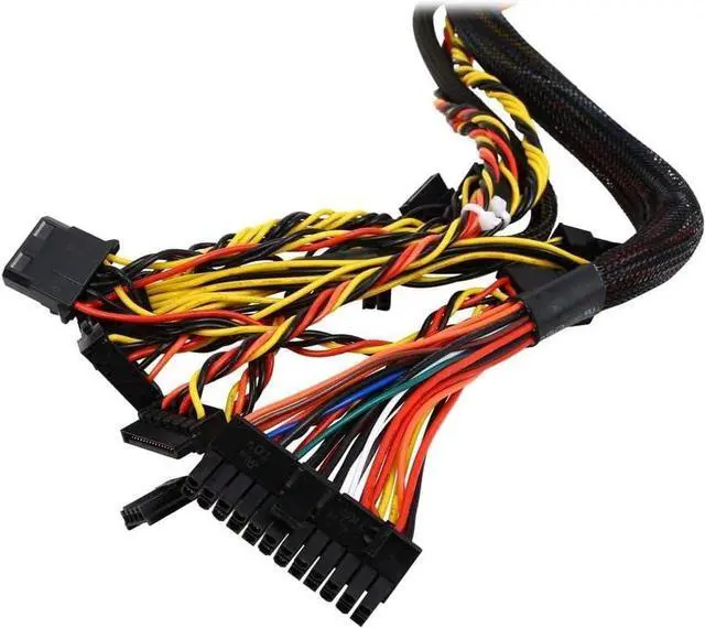 Alt view image 5 of 5 - Athena Computer Power AP-MFATX50P8 500W Flex ATX Power Supply