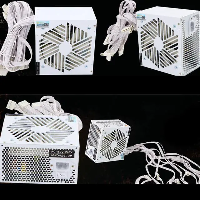 Alt view image 4 of 7 - 12V 20+4Pin Power Supply 650W Computer Gaming Power Supply with 120mm Fan Video Game Computer Chassis Power Supply Modern Graphics Card Power Supply