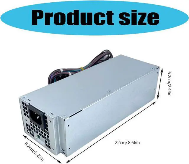 Alt view image 4 of 7 - Reliability 500W Desktop Power Supply with 8PIN Connectors for H500EPM00 D500EPM000 H500EGM00 DPS500EM00 H460EBM00
