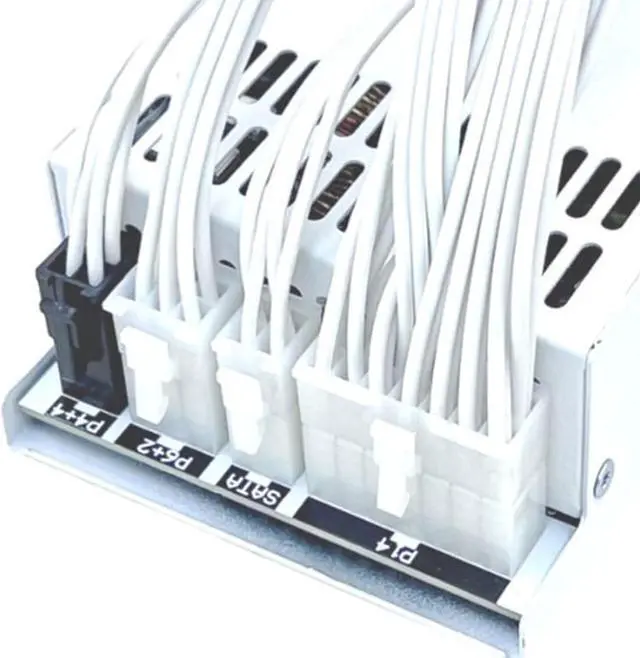 Alt view image 4 of 7 - 400W Module Full Module Small 1U Power Supply for Computer 1U Module Low Noise White