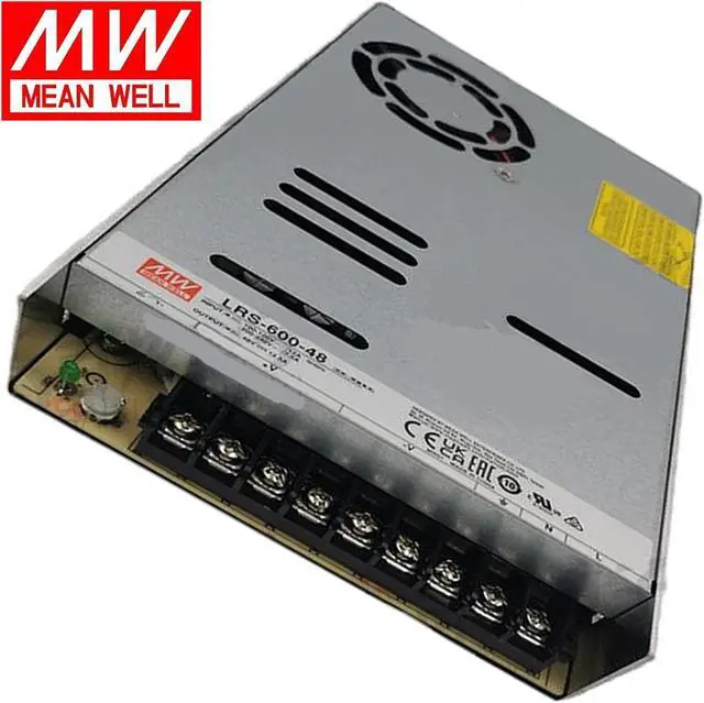 Alt view image 5 of 7 - Sell Mean Well 600W Single Output Switching PC Bench Power Supply Dc Power Supply Variable Computer 12V 50A, (LRS-600-12 12V/50A/600W/Single Supply)