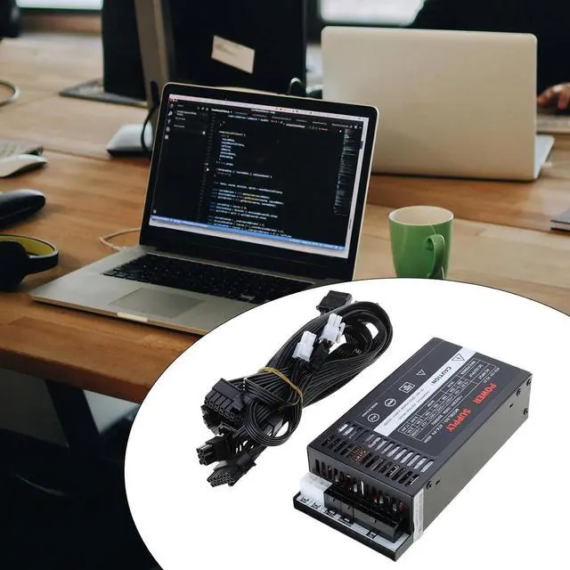 Alt view image 4 of 7 - Flexs ATXs PSUs 600W Full Modulars Power Supply 110-264V for Gaming PC Quiet Fan Multiple Connectors