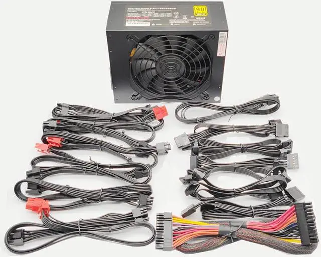 Alt view image 2 of 6 - Modular 2000W Bitcoin Mining PSU PC Power Supply Computer Mining Rig 6 8 GPU ATX Ethereum Coin 12v Desktop Power Supply