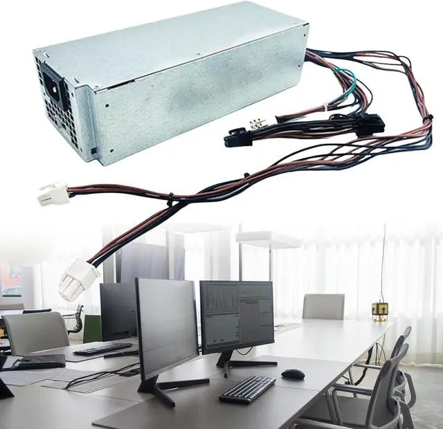 Alt view image 4 of 7 - Space Saving 500W Power Supply for 7080MT 3650 3670 3671 5090 3260 Desktop with Stable Output and Low Acoustics Low Noise
