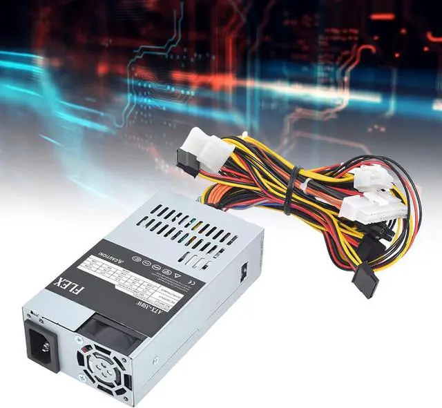 Alt view image 2 of 7 - 350W Small Form Factor Power Supply for NAS and POS Cash Register Applications PC Power Supply