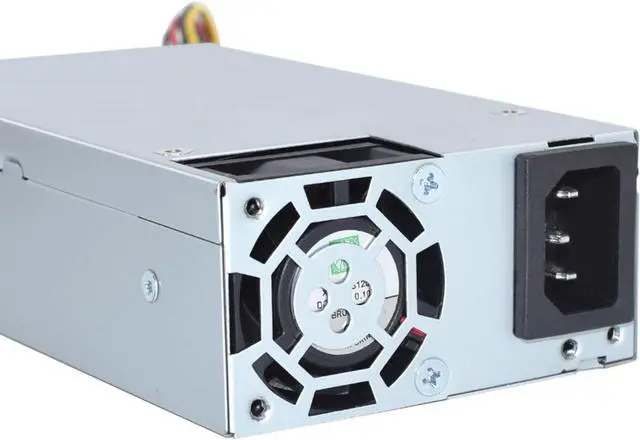 Alt view image 3 of 7 - High Efficiency 350W Small ITX Power Supply Featuring Industrial Cooling Fan for Space Saving Solution