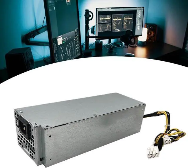 Alt view image 2 of 7 - 8Pin 240W Power Supply Unit Desktop Power Replacement for 3040 3046 3250 3650 3656 5040 7040 B240NM-00 D240EPN-00