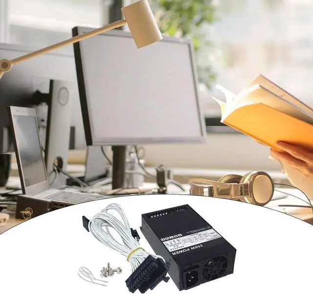 Alt view image 2 of 7 - YIBAISI Small 1U Modulars Power Supply Unit, Low Noise 40MM Fan with Thermals Control, 250W 300W 700W 850W