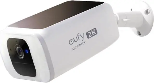 Main image of eufy Security SoloCam S230,SOLARPLUS, Solar Security Cameras Wireless Outdoor, 2K Cameras for Home Security, Integrated Solar Panel, Spotlight, 2.4GHz Wi-Fi, No Monthly Fee.