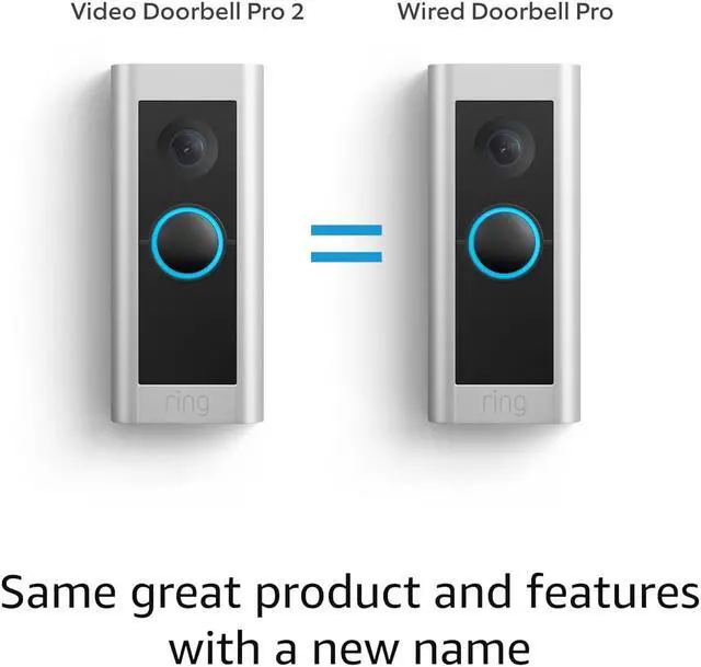 Alt view image 3 of 7 - Ring Wired Doorbell Pro (Video Doorbell Pro 2) with Ring Floodlight Cam Wired (White)