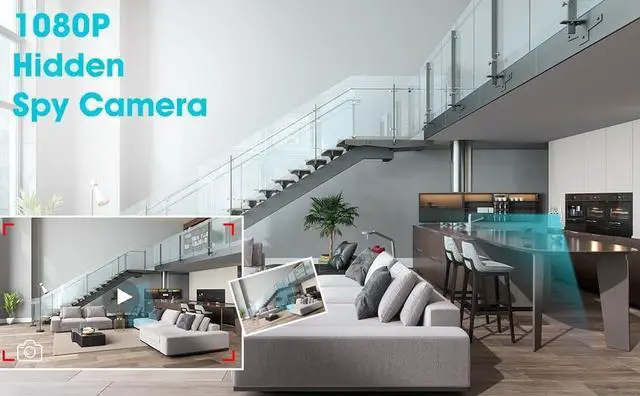 Alt view image 3 of 6 - HD 1080P Outlet Camera Wireless Cameras Mini Small Nanny Cam Indoor Camera for Home Security Wall Charger WiFi Camera