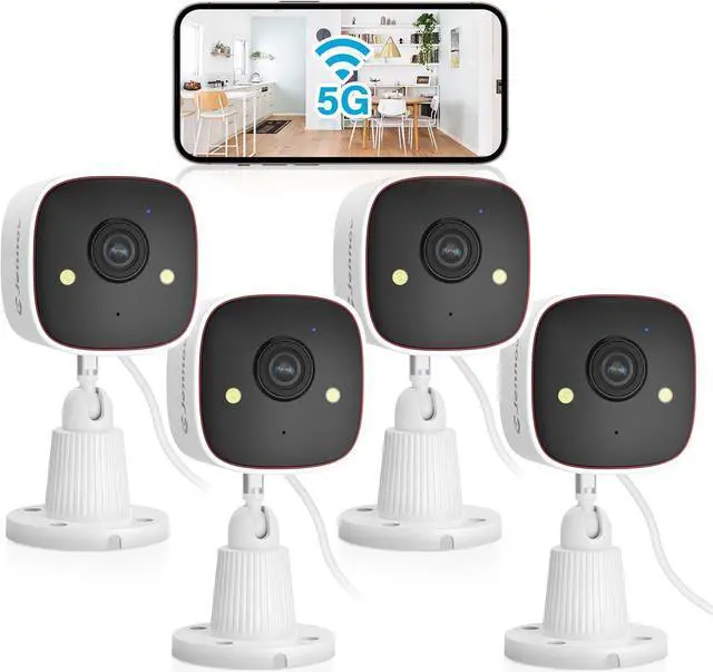 Main image of Gadpiparty Jennov Outdoor/Indoor Security Cameras 5Ghz/2.4Ghz WiFi, 2K HD Color Night Vision/Motion Detection /2-Way Audio/IP66 Waterproof Pet Dog Cat Baby Monitor Camera for Home Security